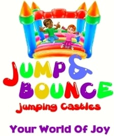 Jump and Bounce Jumping Castle Logo